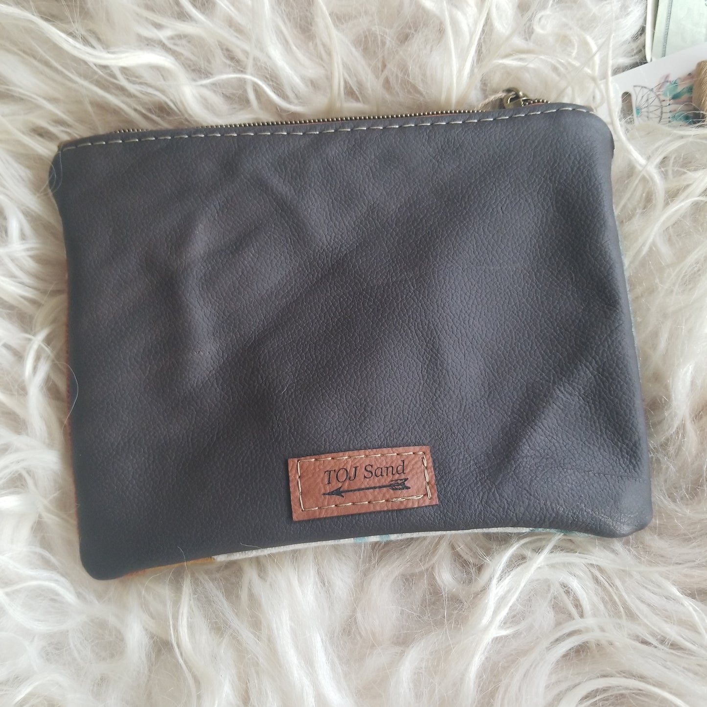 Agate Beach Zipper Pouch