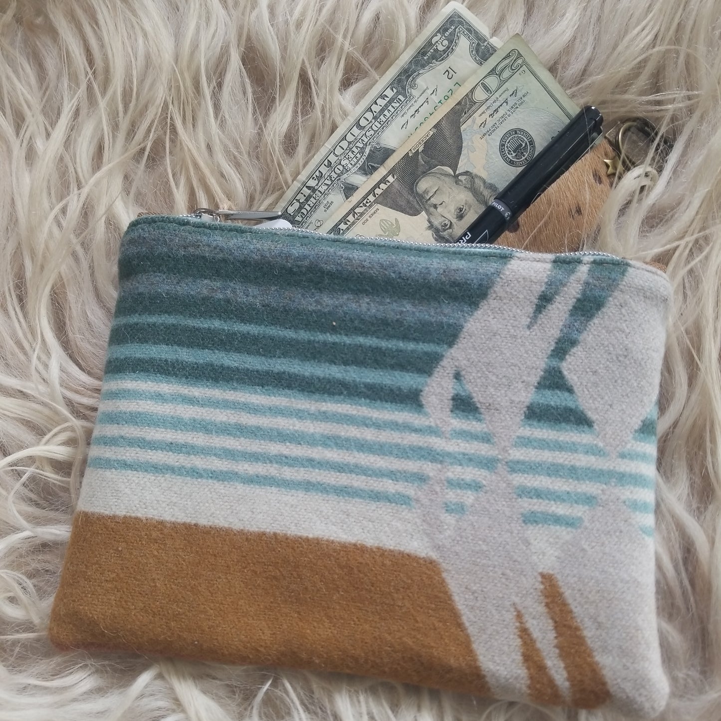 Agate Beach Zipper Pouch