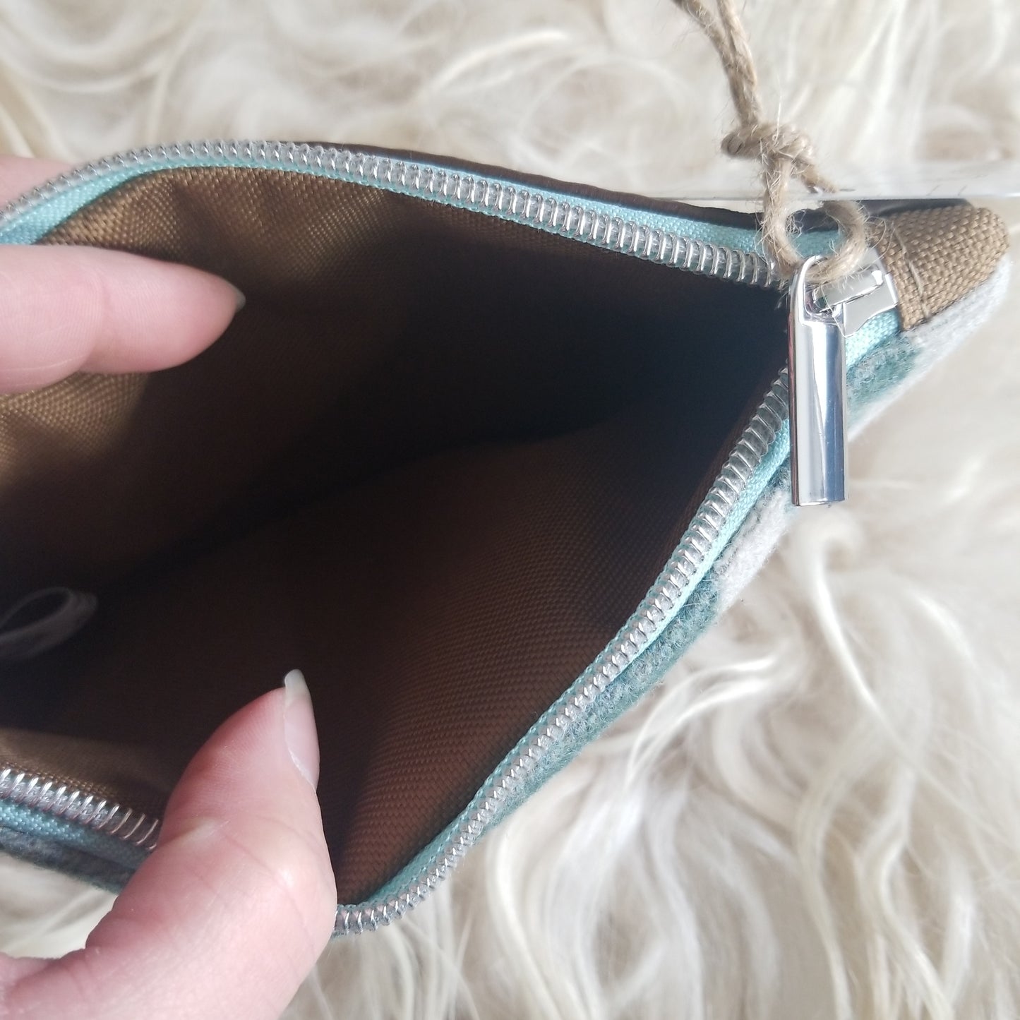Agate Beach Zipper Pouch