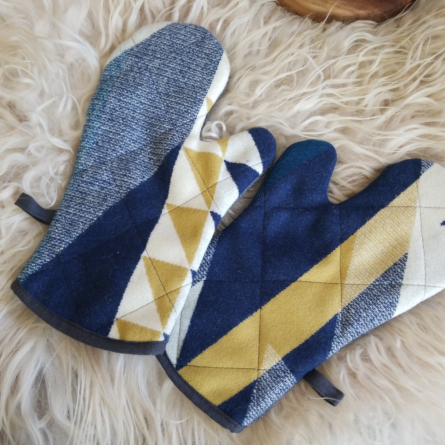 Fossil Springs Oven Mitts