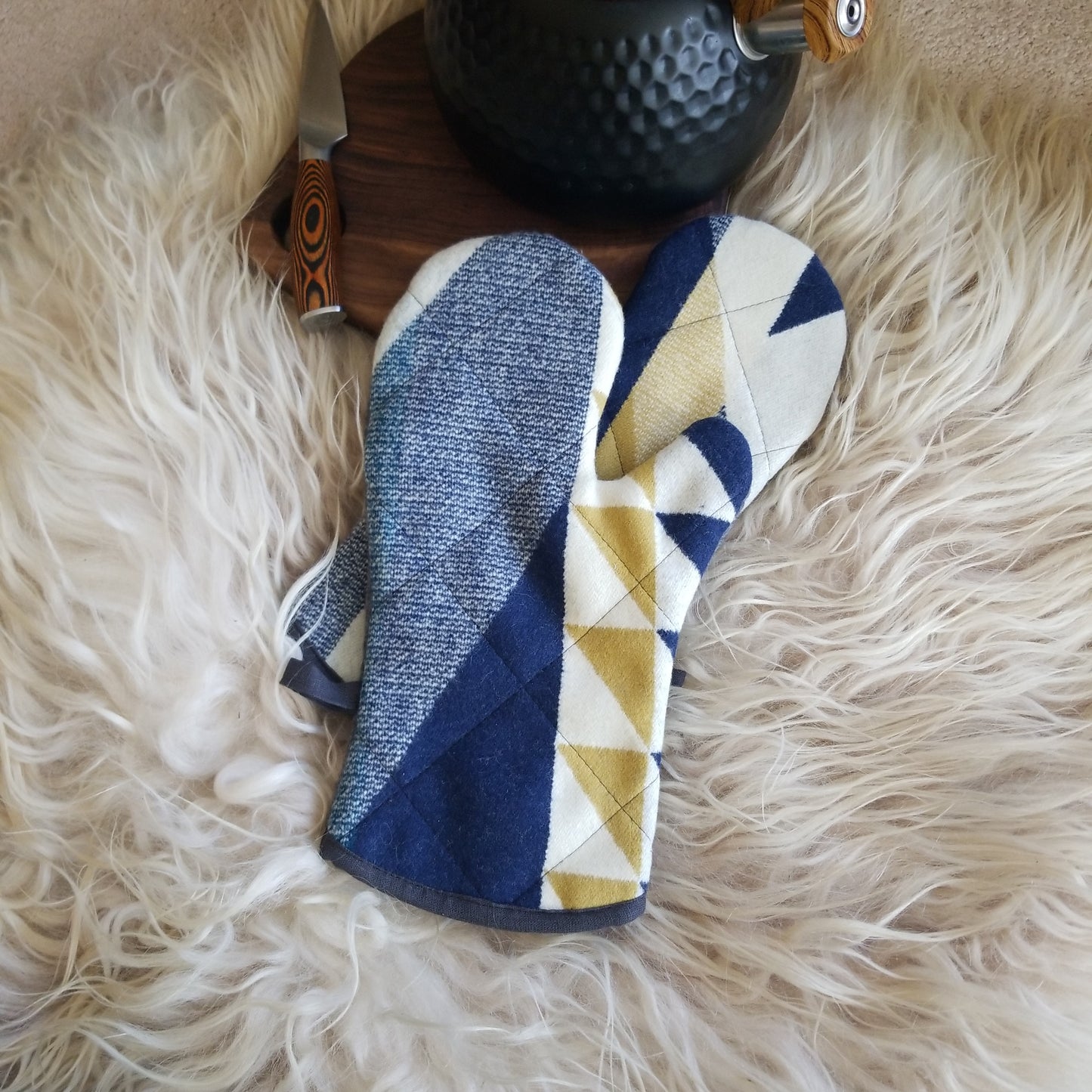 Fossil Springs Oven Mitts