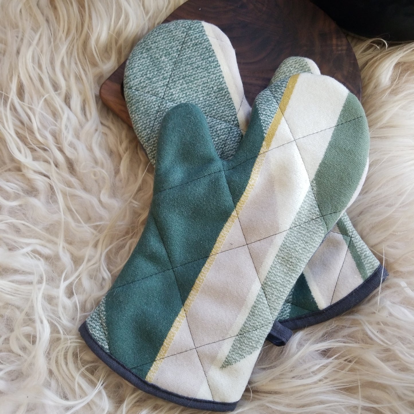 Fossil Springs Oven Mitts