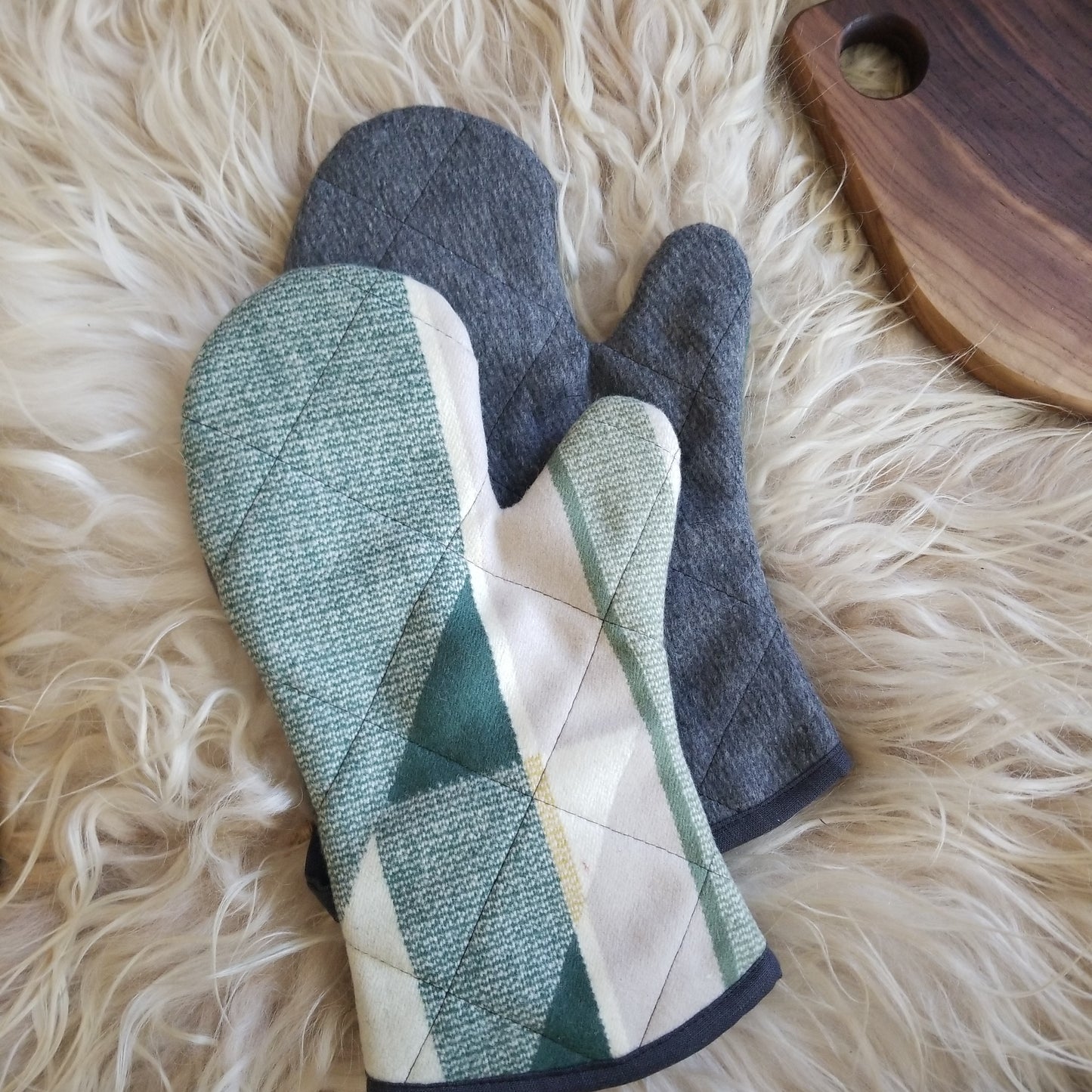 Fossil Springs Oven Mitts