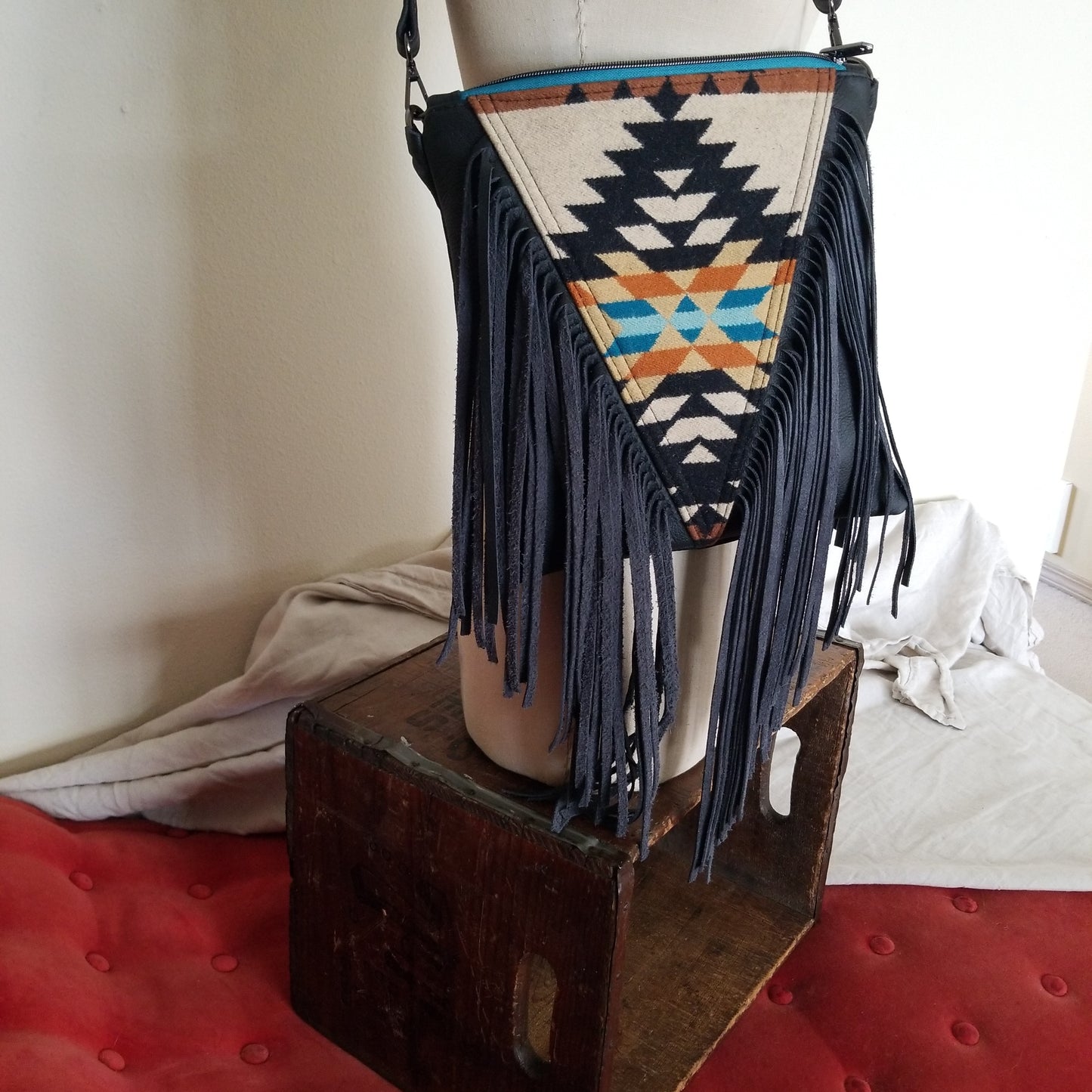 Rancho Arroyo Fringe Purse