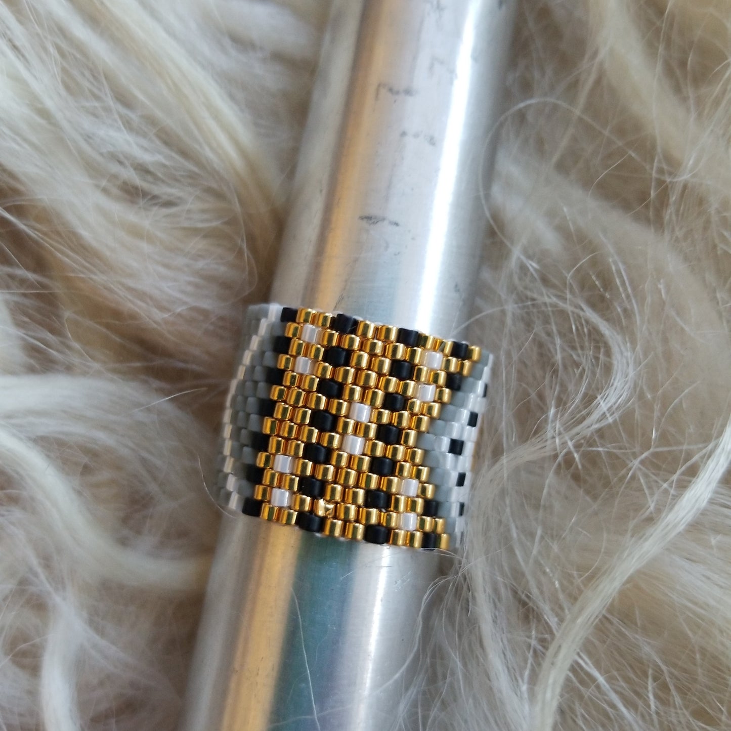 Boho Beaded Ring