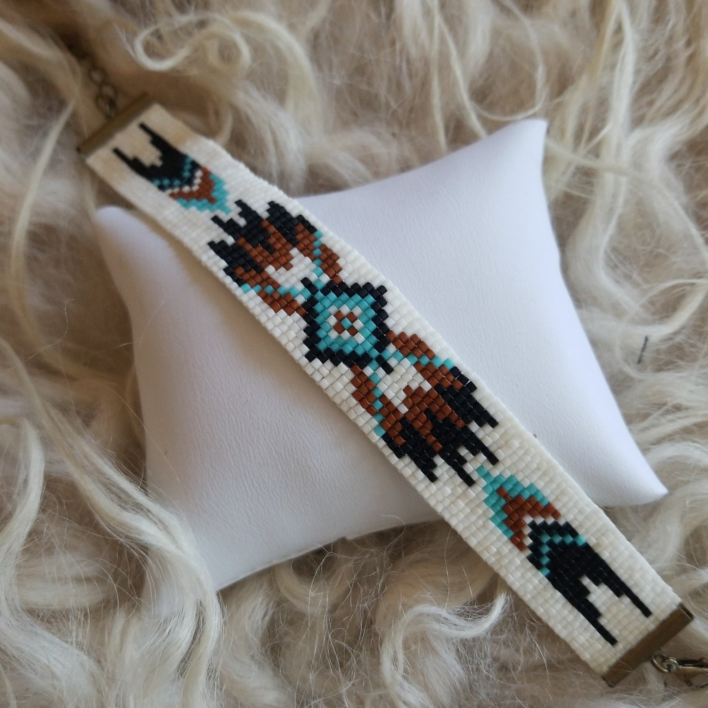 Aztec Beaded Bracelet