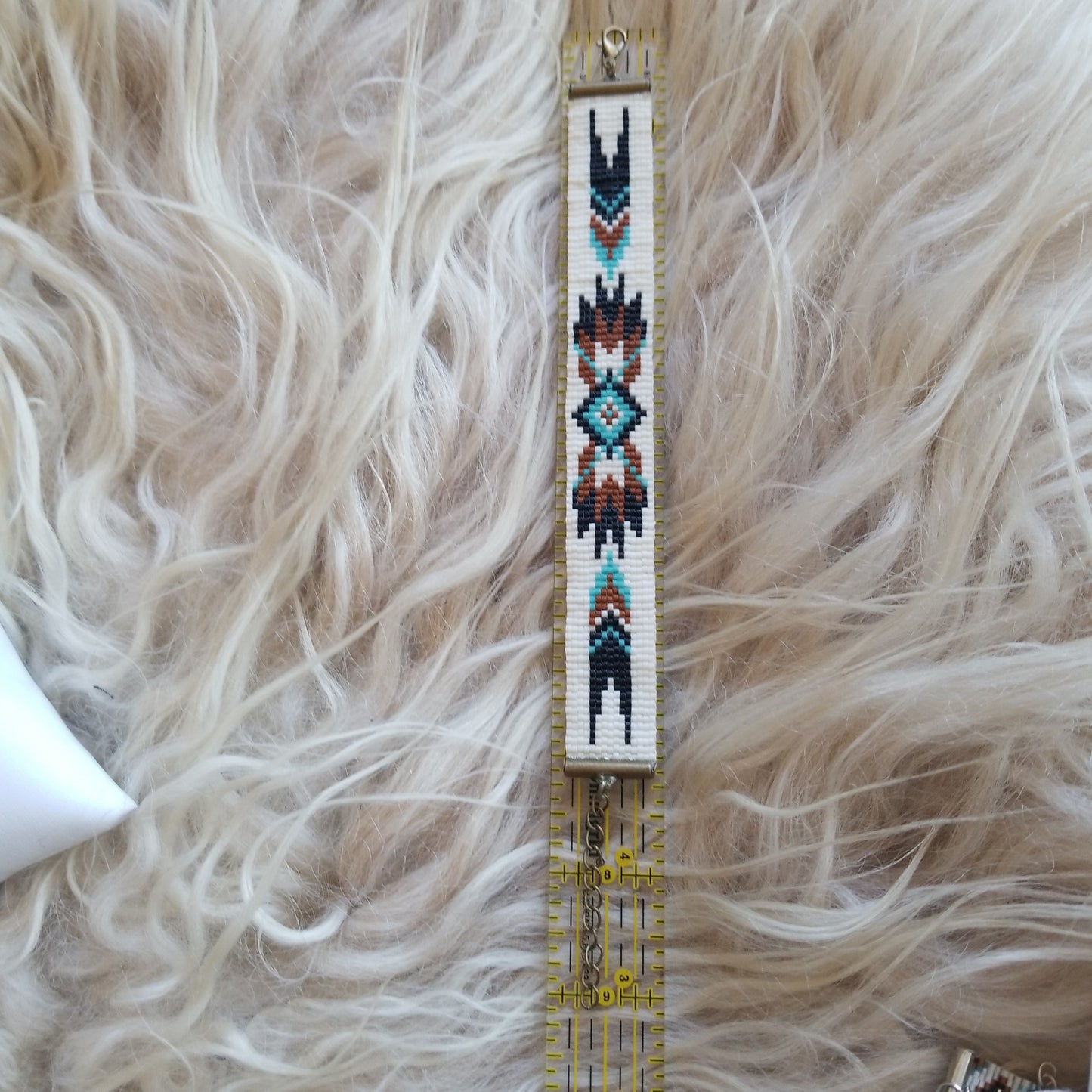 Aztec Beaded Bracelet