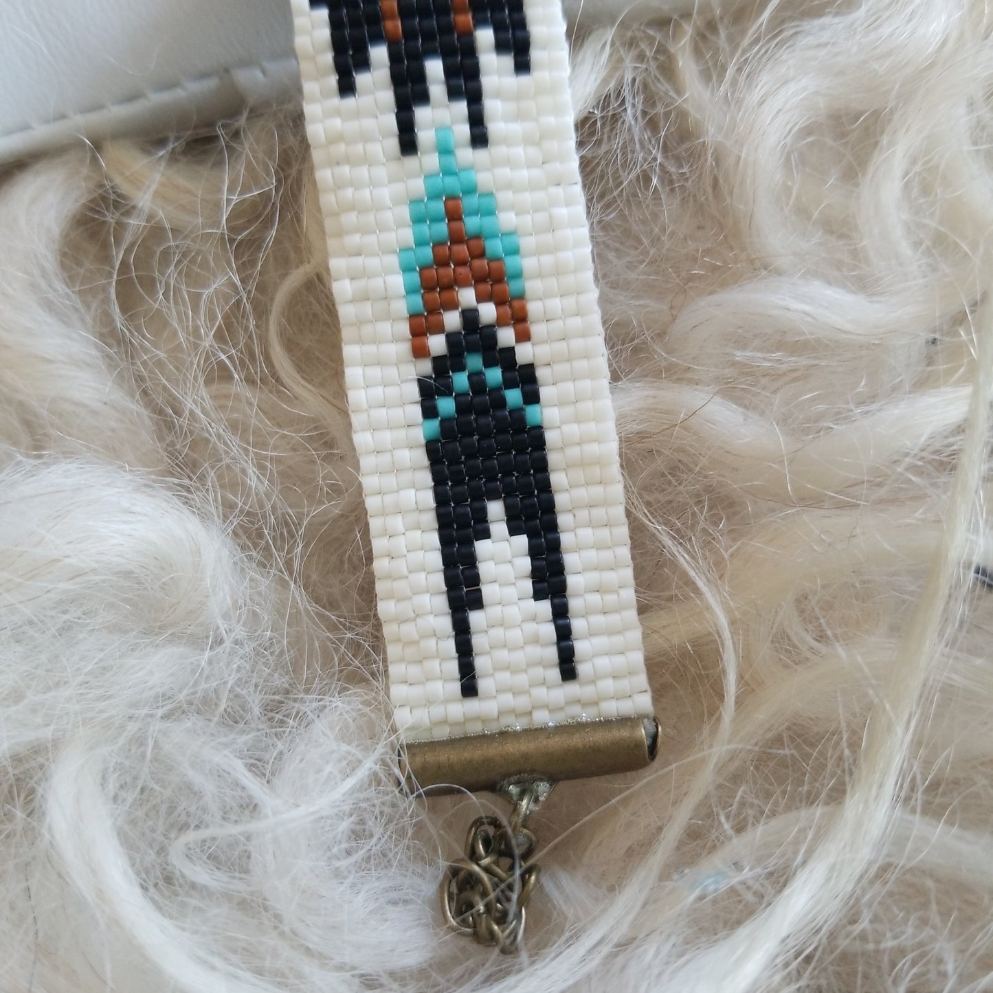Aztec Beaded Bracelet