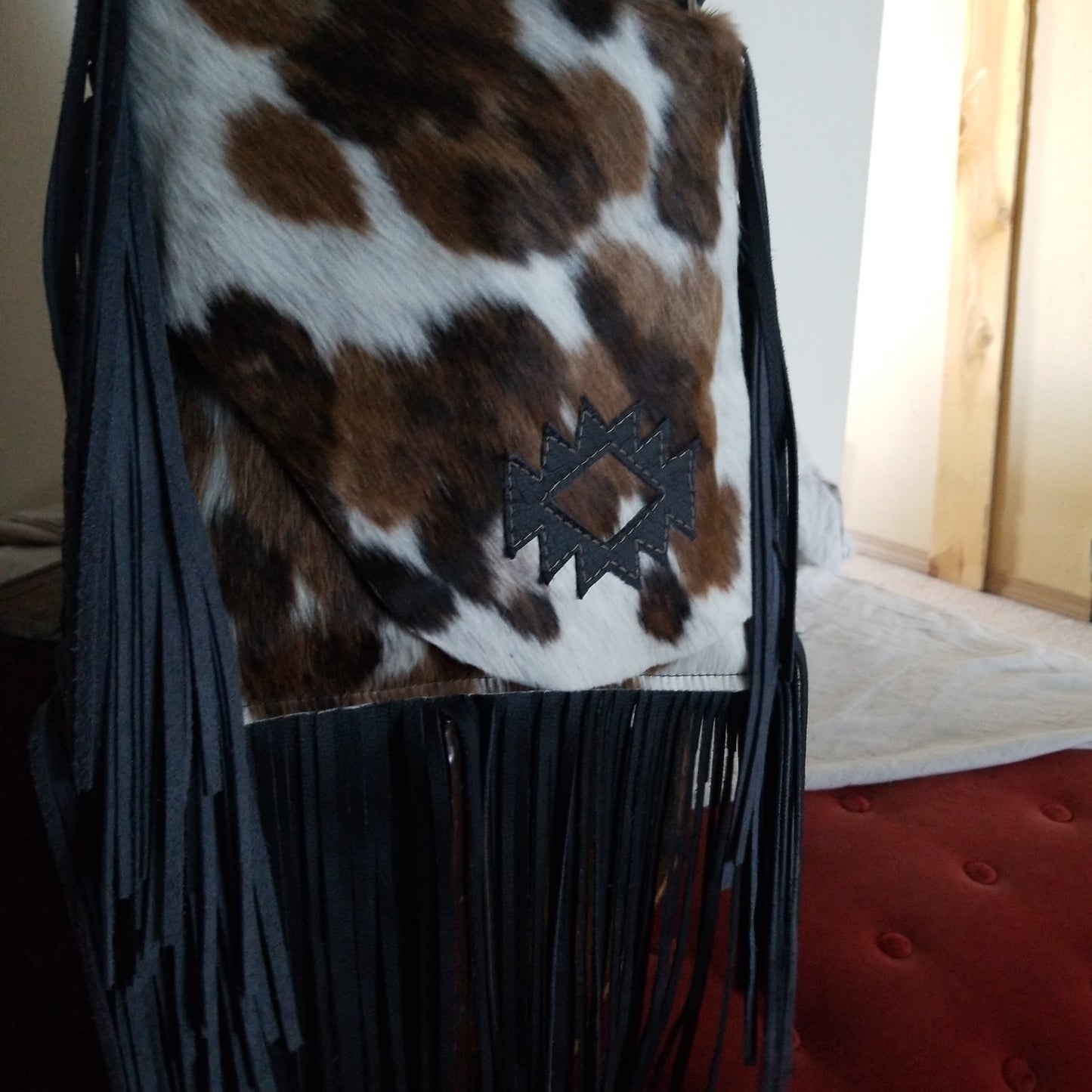 Cowhide Fringe purse