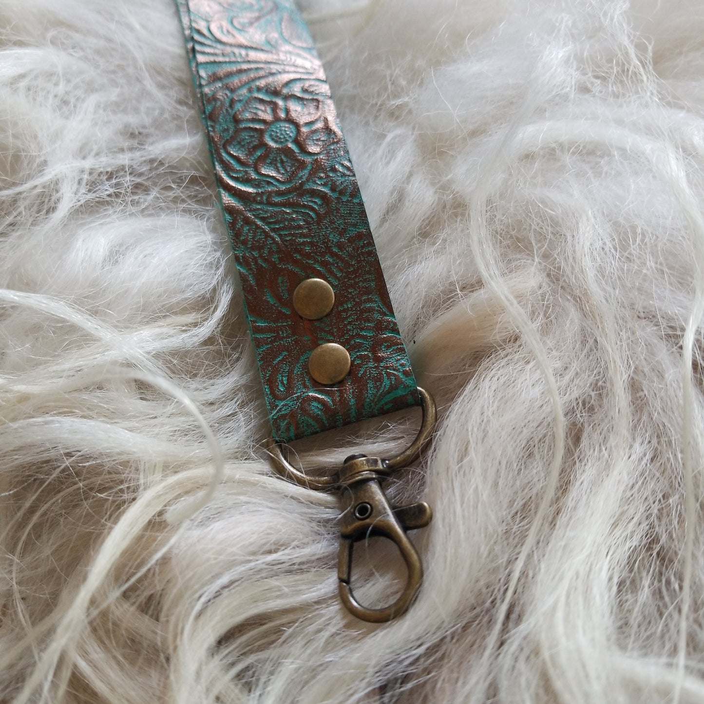 Turquoise Lanyard