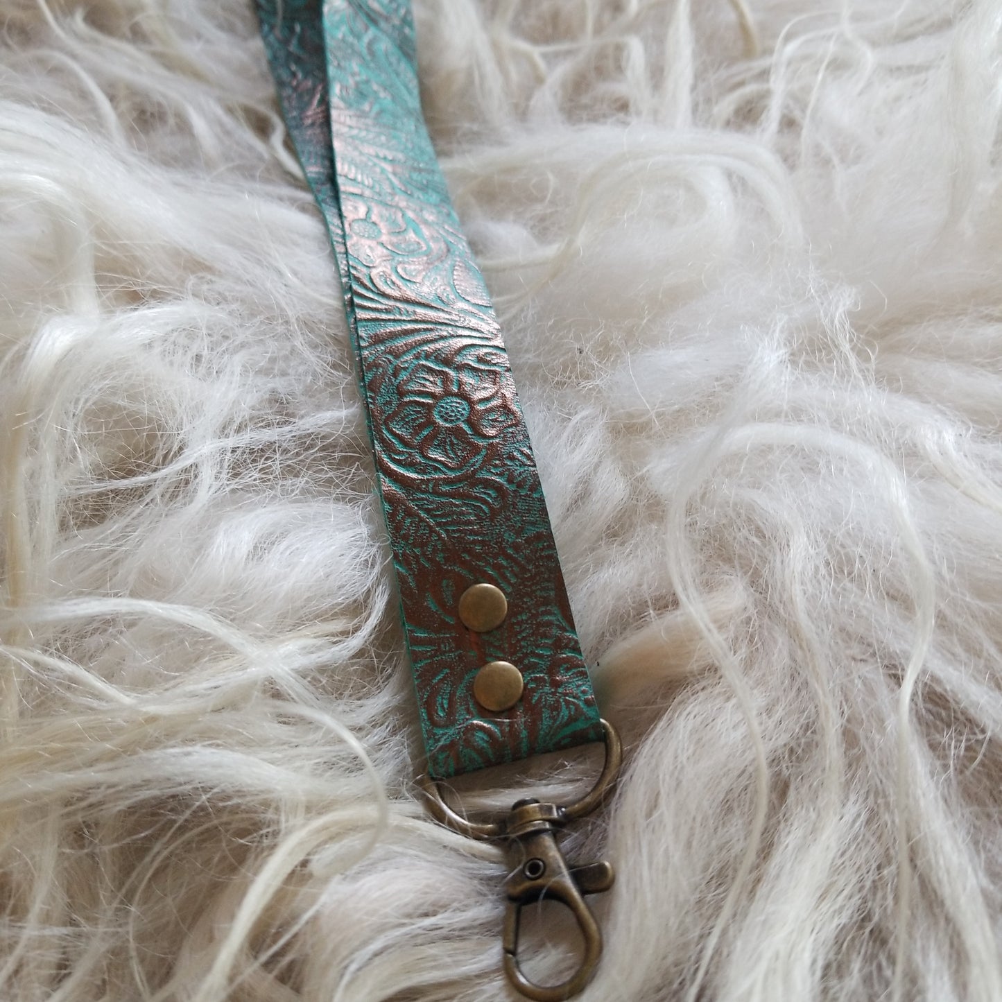 Turquoise Lanyard