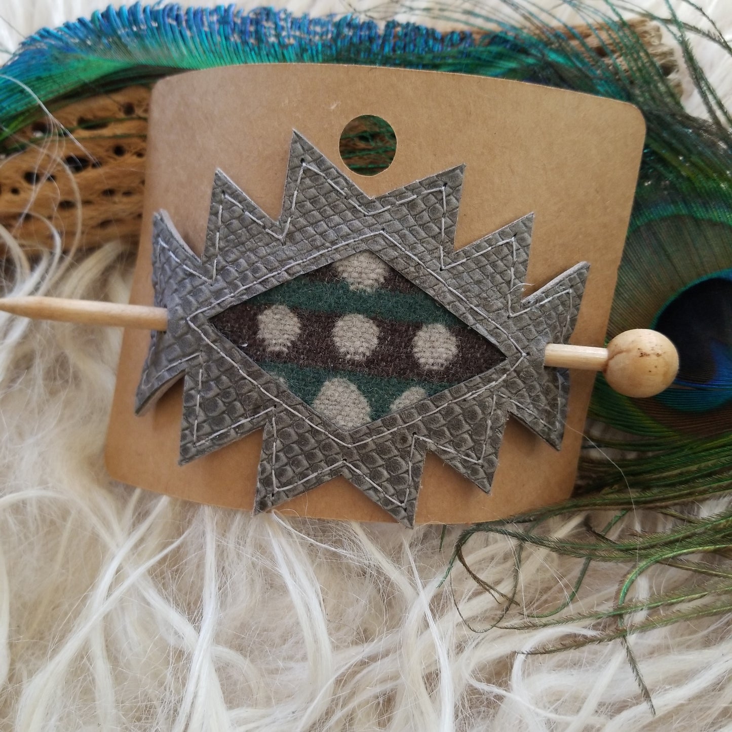 Aztec Stick Barrette