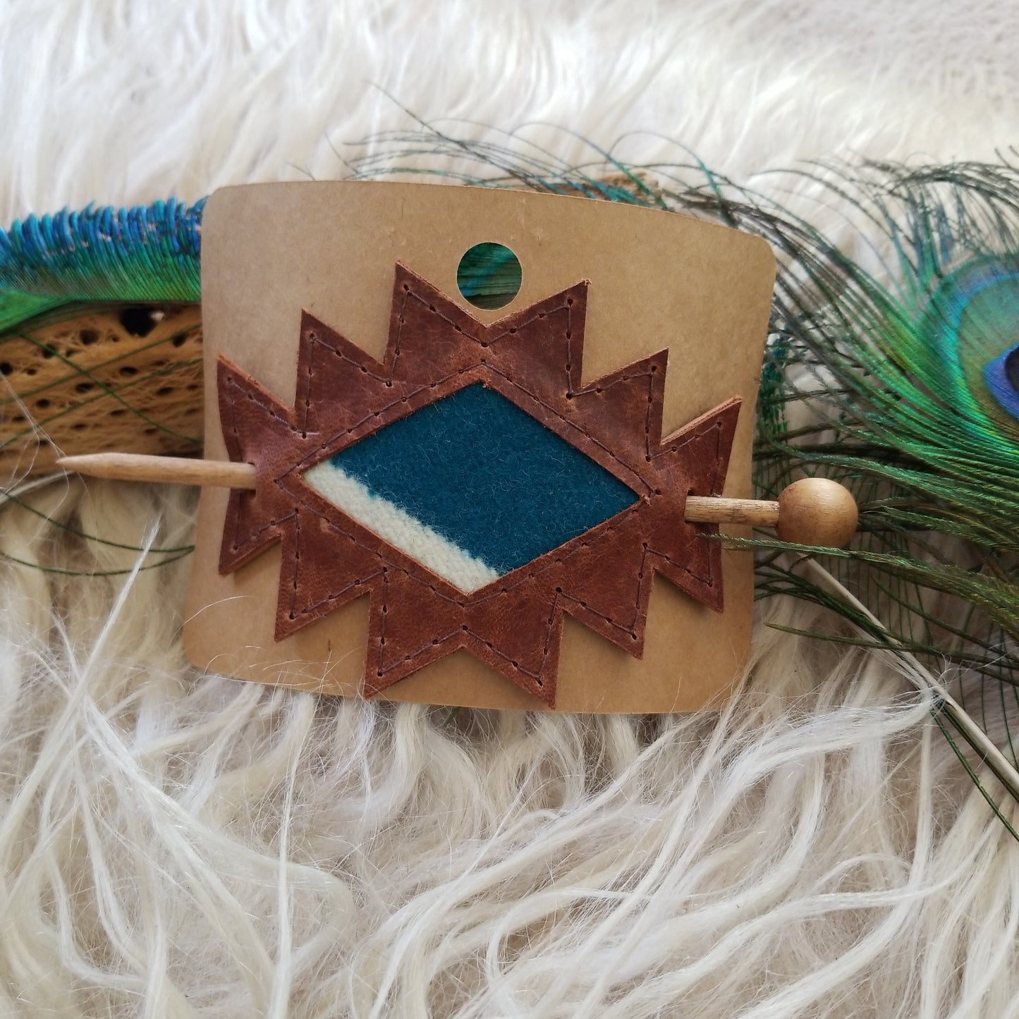 Aztec Stick Barrette