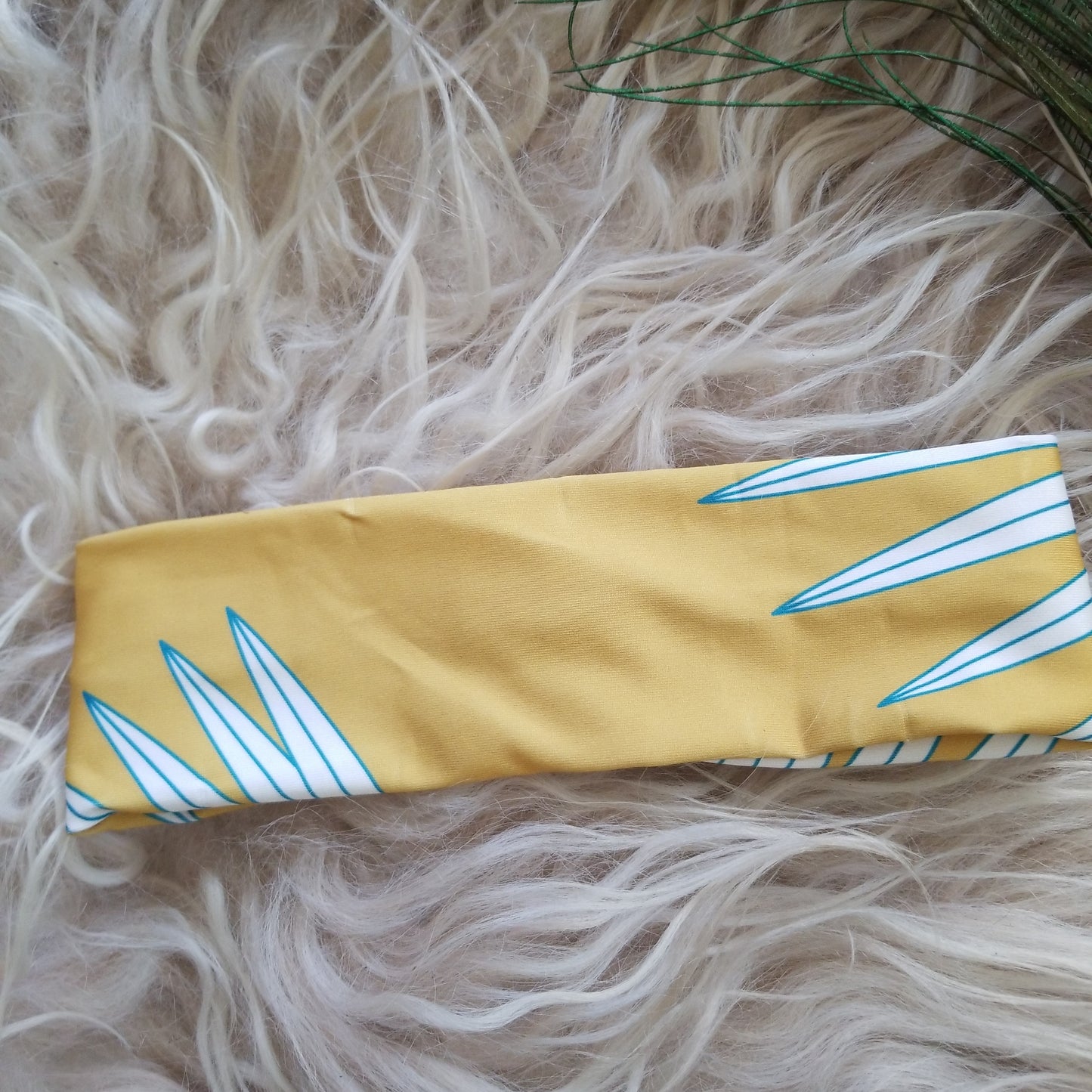 Knotted Mustard Headband