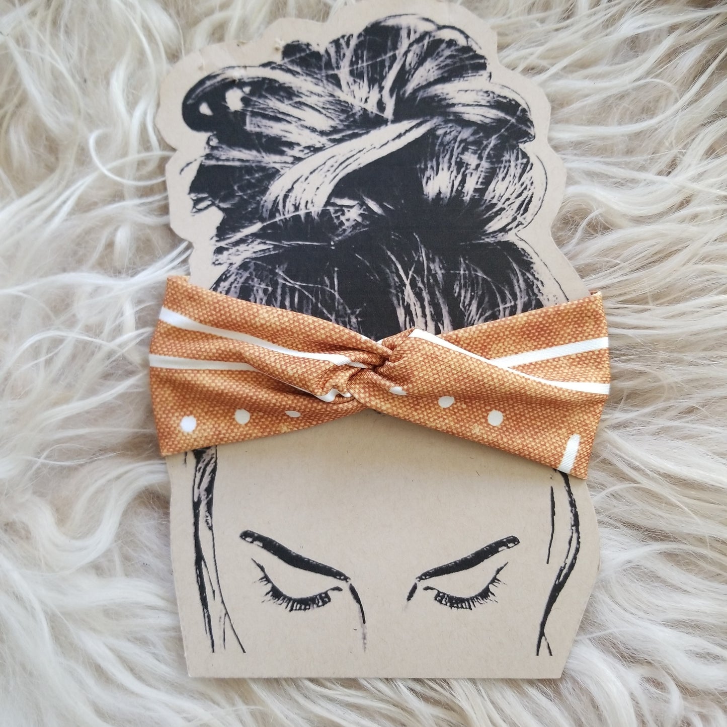 Boho Mustard Headband
