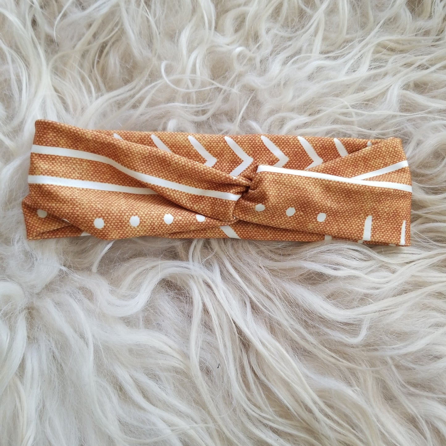 Boho Mustard Headband