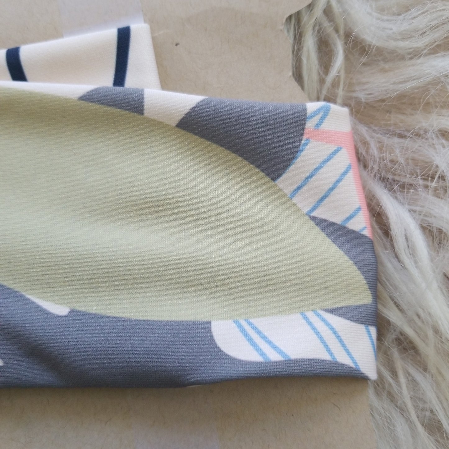 Pastel Leaves Toddler Headband