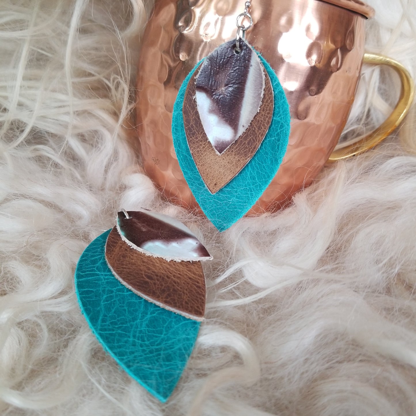 Leather Earrings