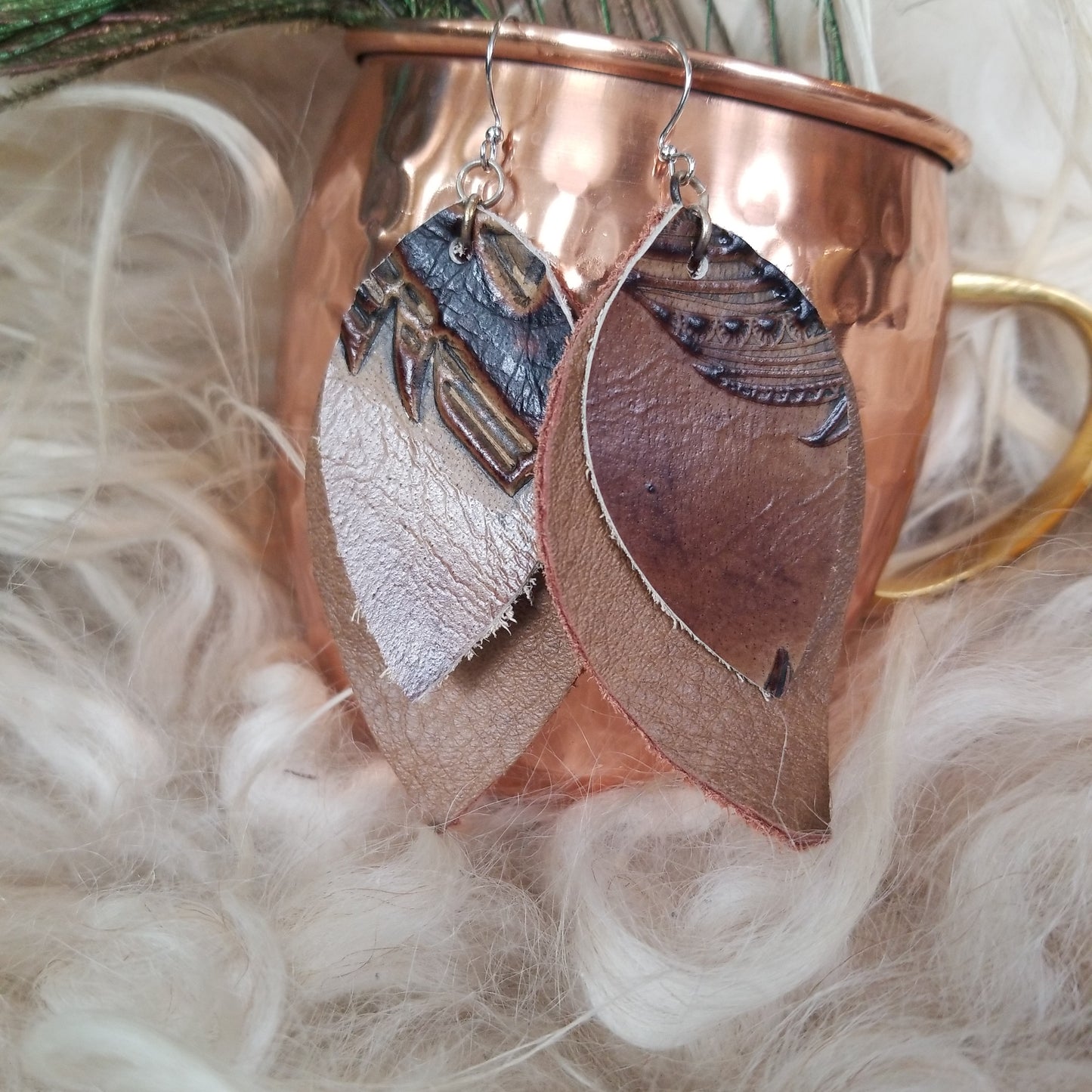Leather Earrings