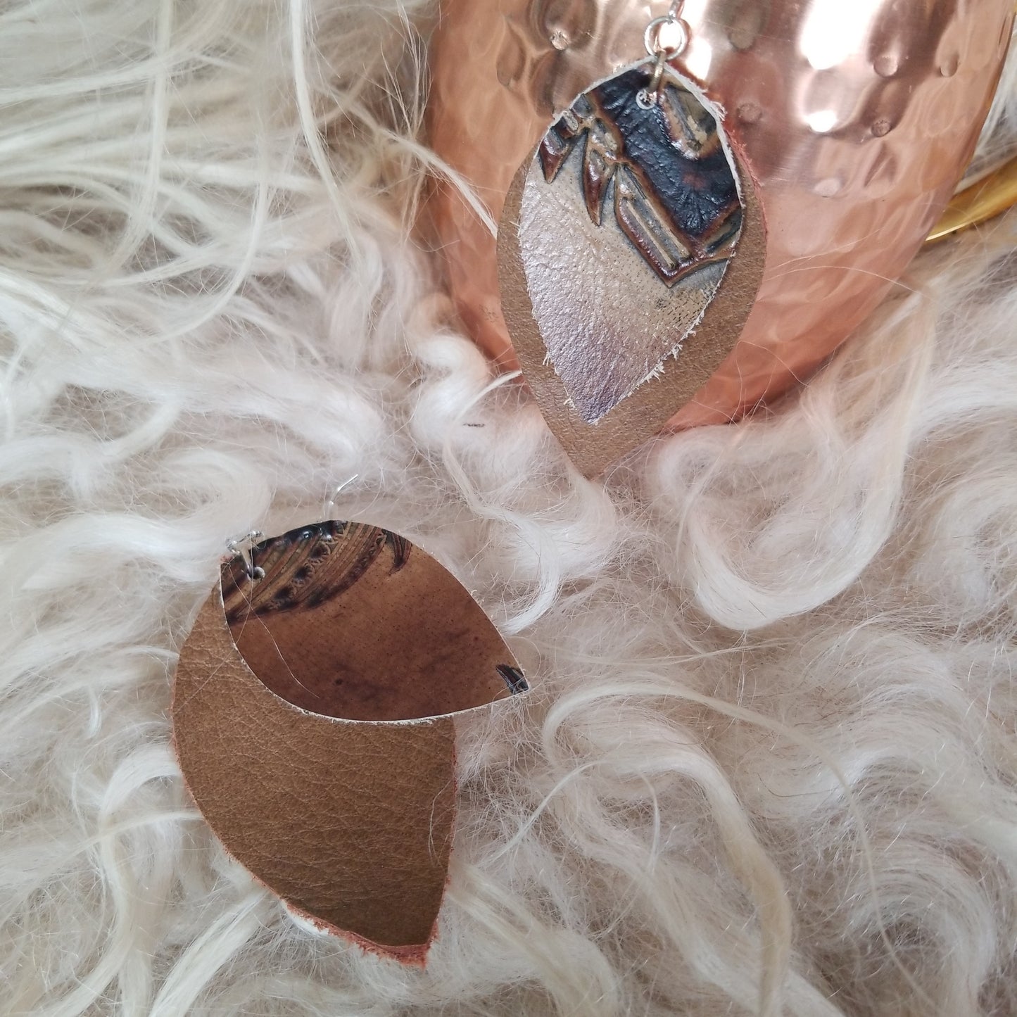 Leather Earrings