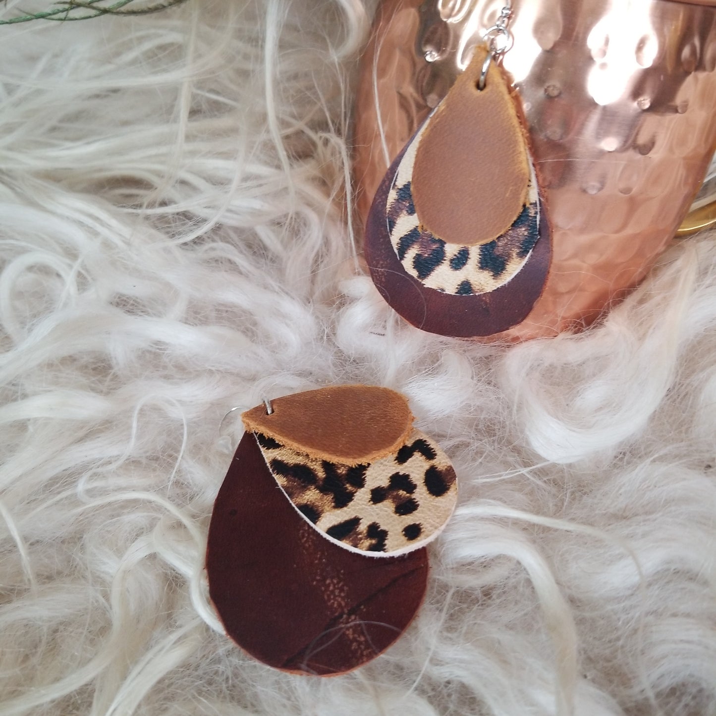 Leather Earrings