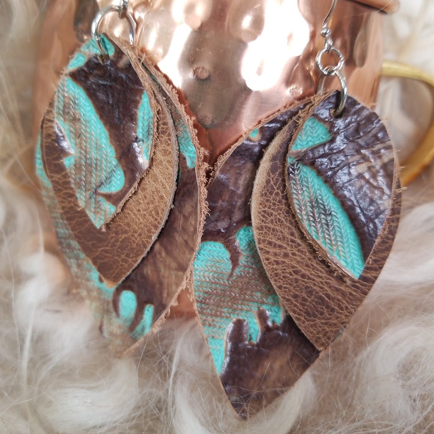 Leather Earrings