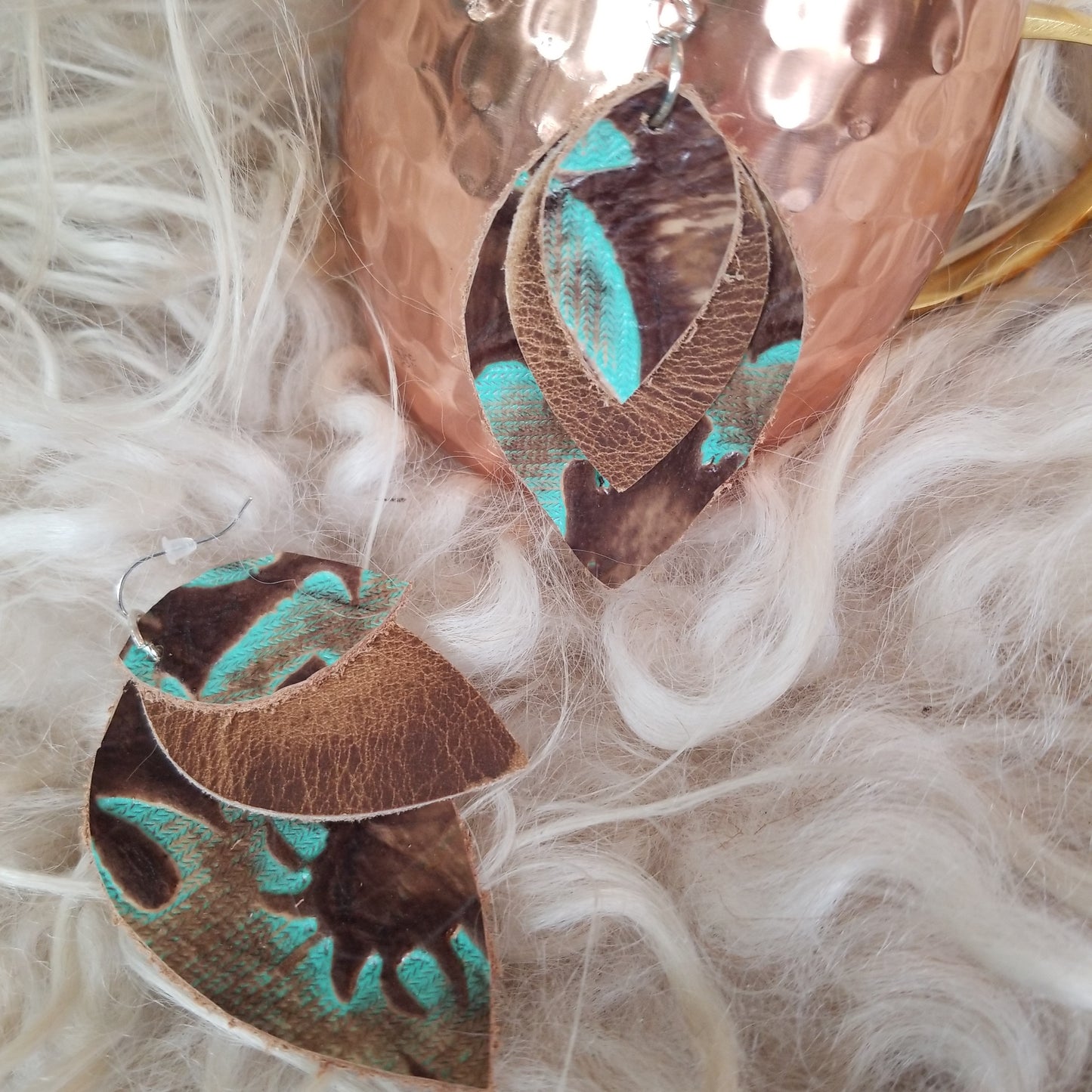 Leather Earrings