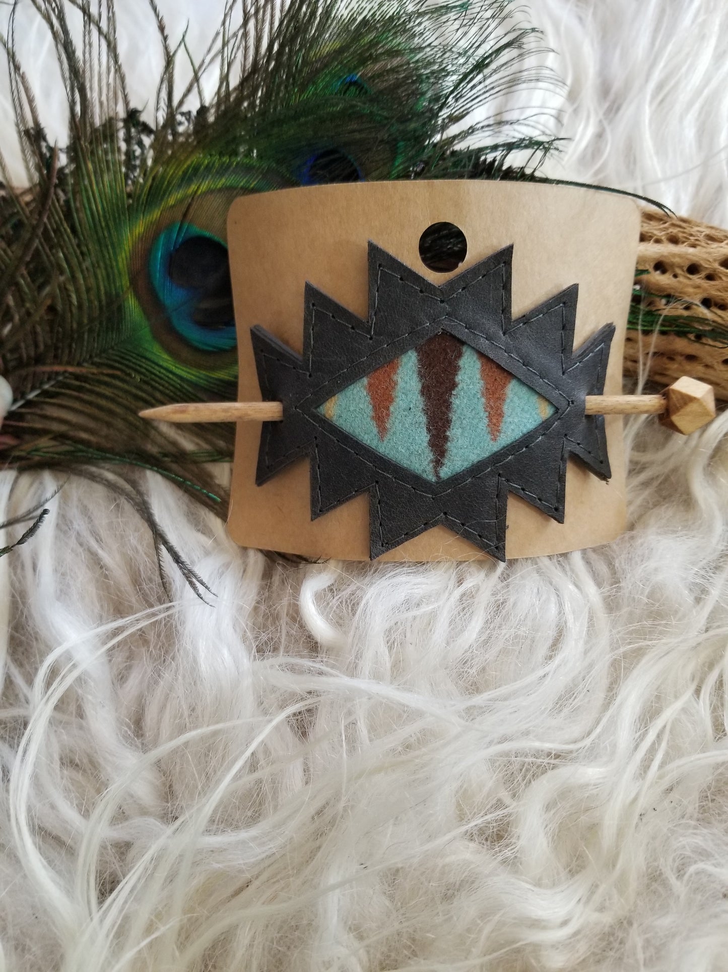 Aztec Stick Barrette