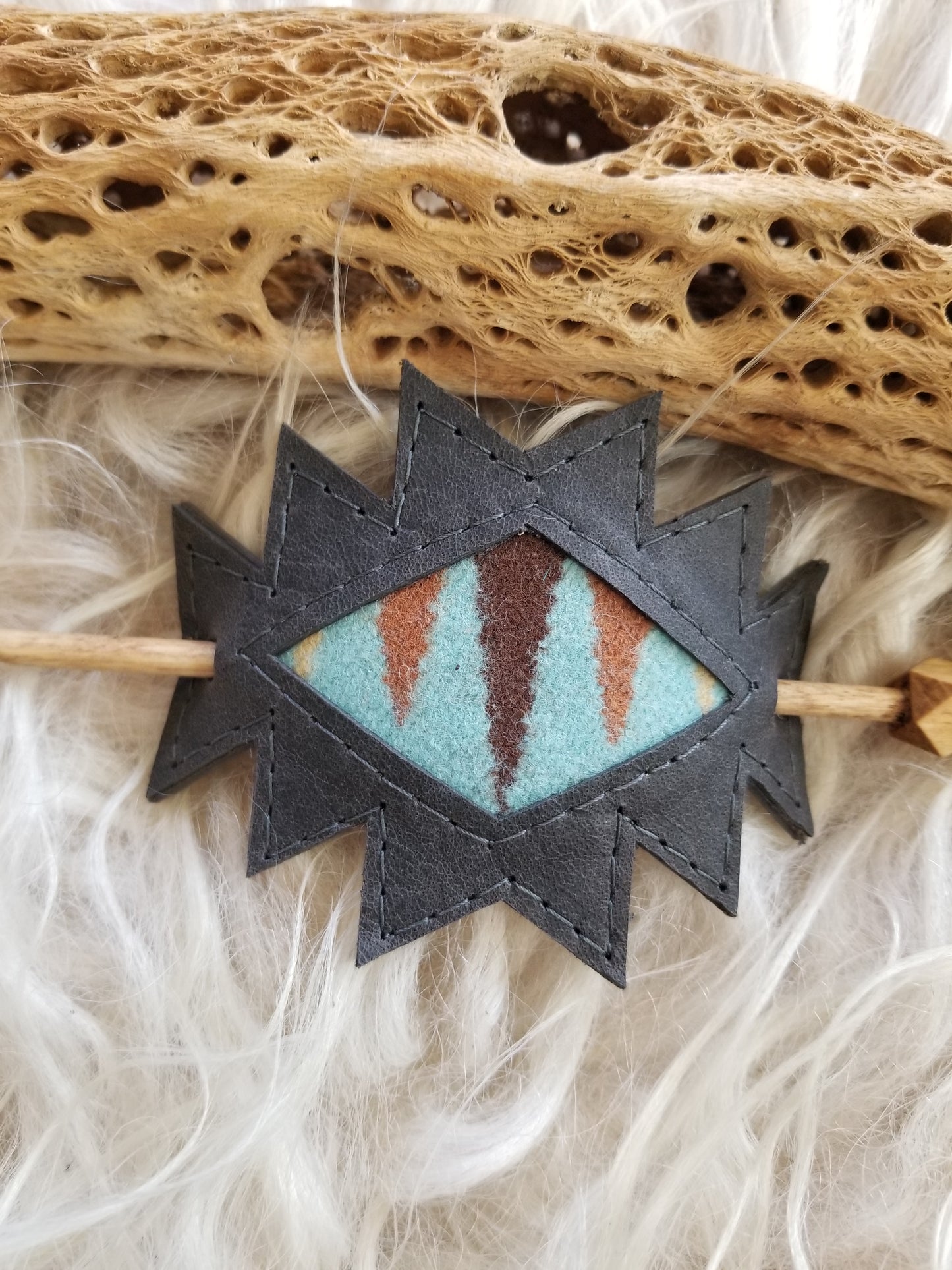 Aztec Stick Barrette
