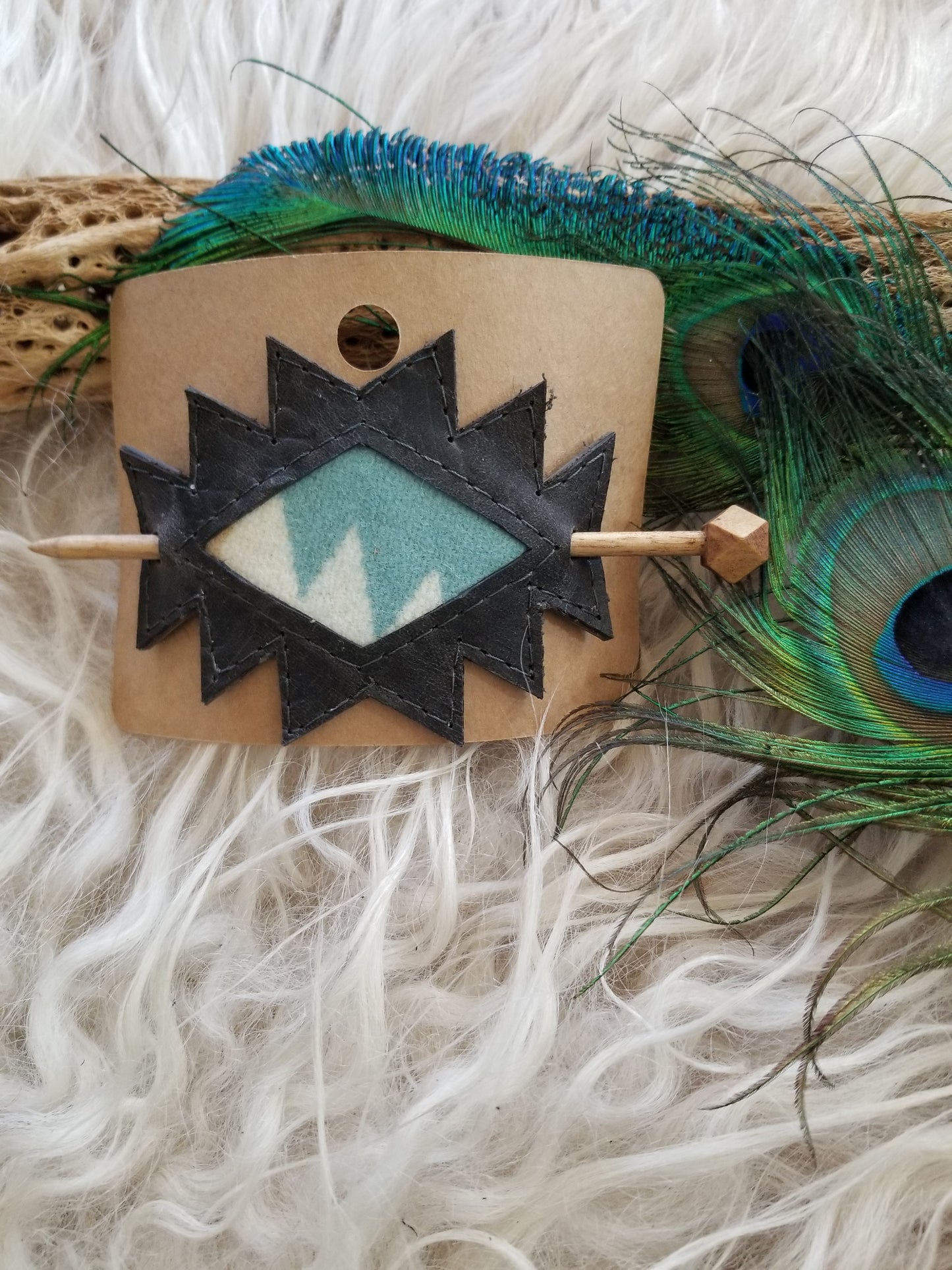 Aztec Stick Barrette