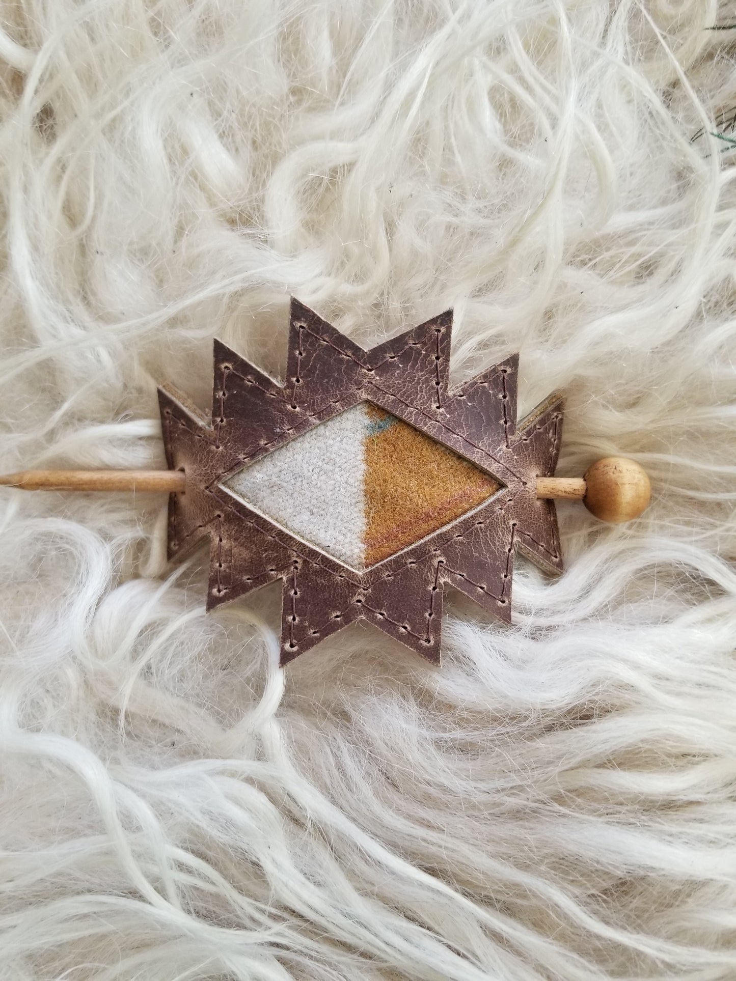 Aztec Stick Barrette