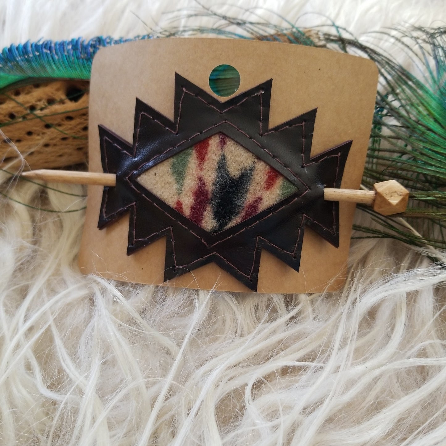 Aztec Stick Barrette