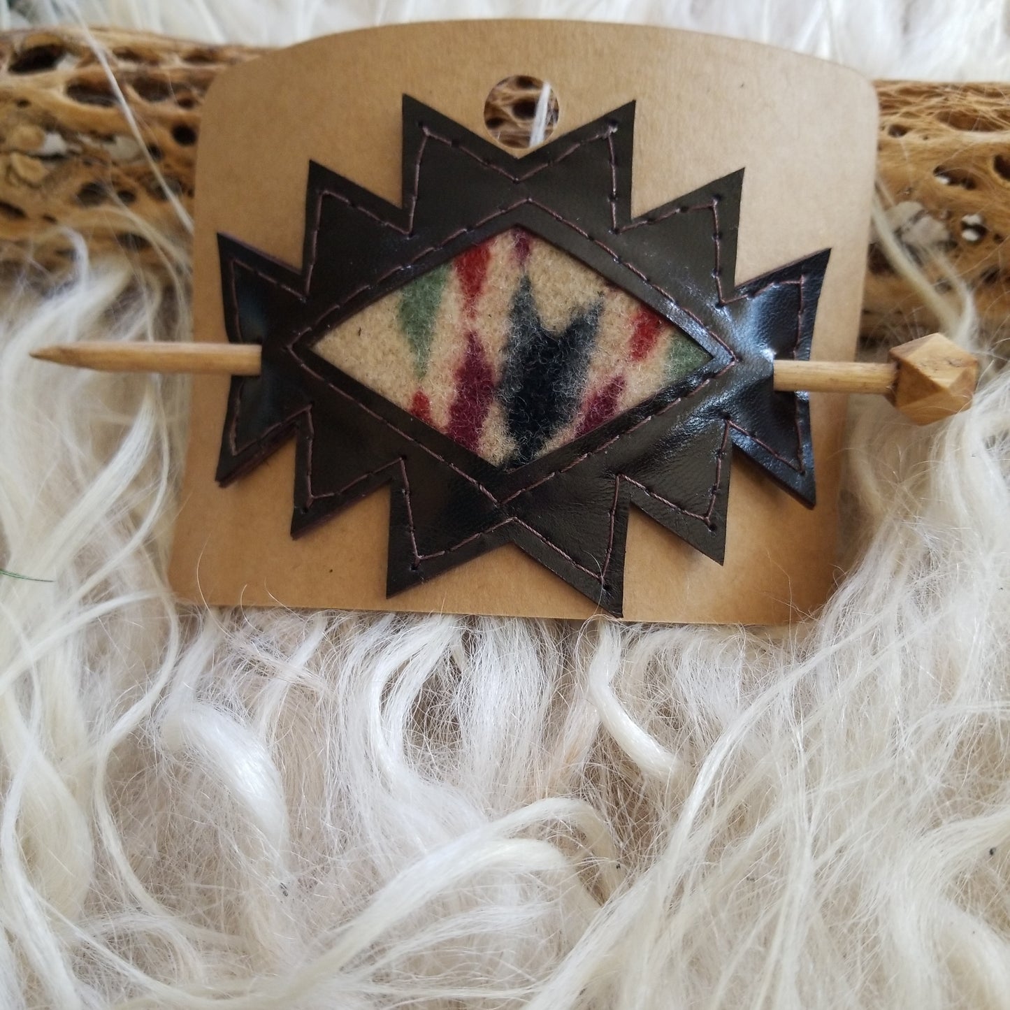 Aztec Stick Barrette