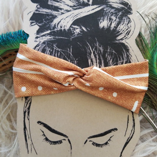 Boho Mustard Headband
